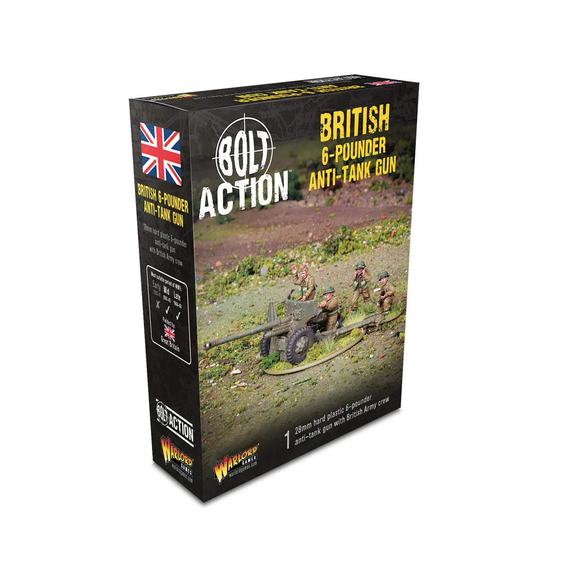 Bolt Action - British 6-Pounder Anti-Tank Gun - PRE ORDER