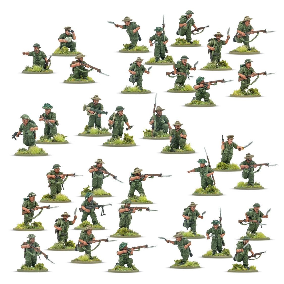 Bolt Action - Gurkha Infantry Platoon - Pre-Order