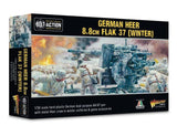 German Heer (Winter) 8.8cm Flak 37 Anti-Tank Gun (Plastic)