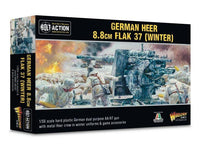 German Heer (Winter) 8.8cm Flak 37 Anti-Tank Gun (Plastic)