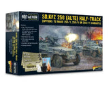 Bolt Action - Sd.Kfz 250 Alte Half-Track (Options For 250/1, 250/9 & 250/11 Variants) Plastic