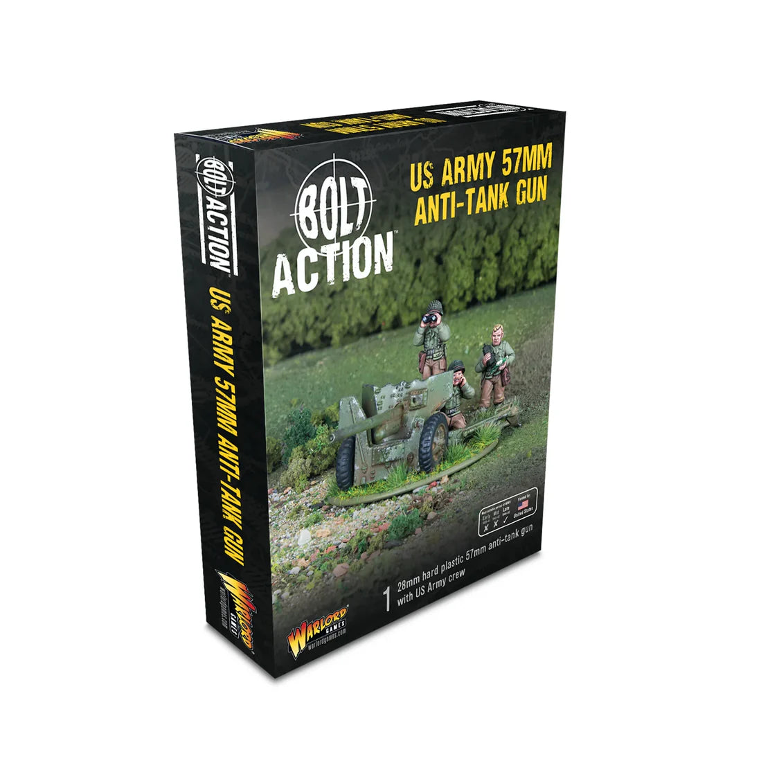 Bolt Action - US Army 57mm Anti-Tank Gun - PRE ORDER