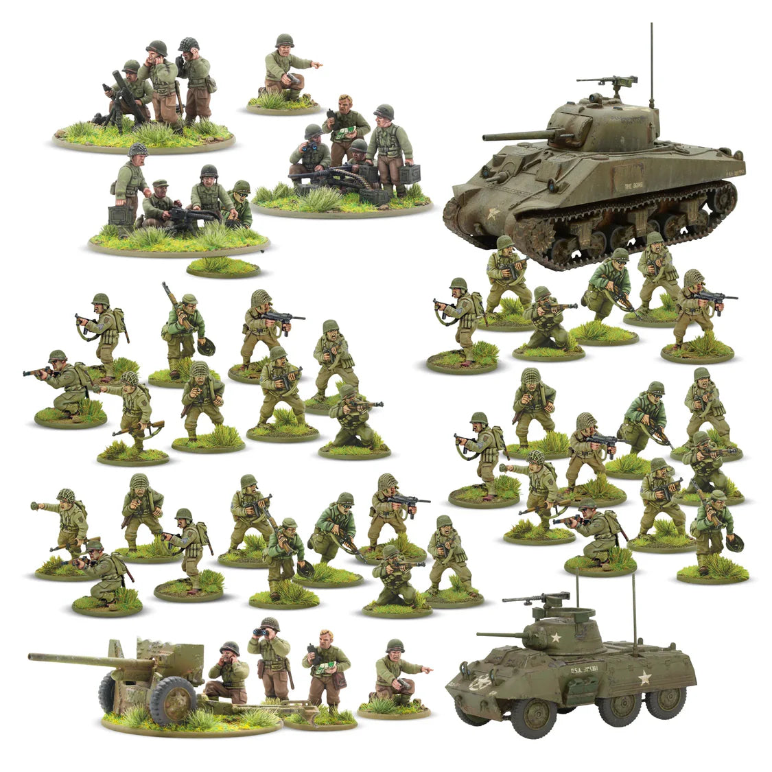 Bolt Action - Stars and Stripes - US Starter Army - PRE ORDER