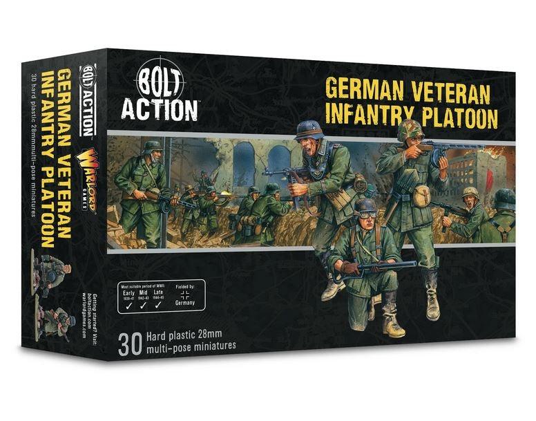 Bolt Action - German Veteran Infantry Platoon (Plastic) Box