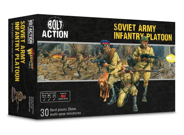 Bolt Action - Soviet Army Infantry (Plastic)