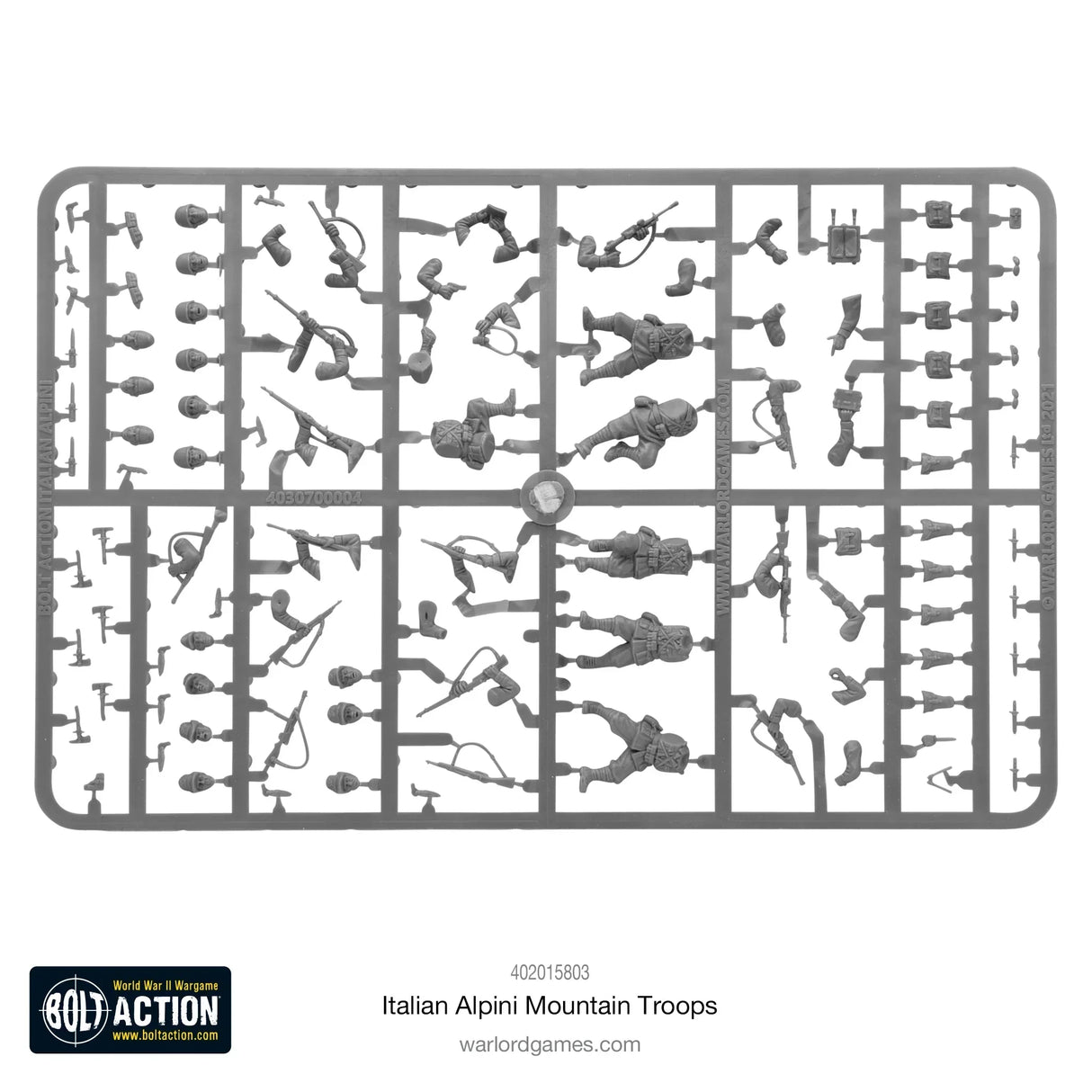 Bolt Action - Italian Alpini Sprue