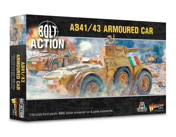 Bolt Action - AB41/43 Armoured Car (Plastic)