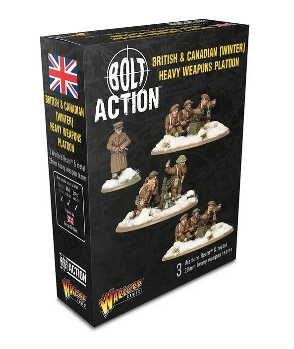 Bolt Action - British & Canadian Infantry (Winter) Heavy Weapons Platoon