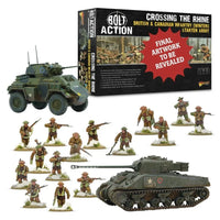Warlord Games - Bolt Action Starter Army - Crossing The Rhine British & Canadian Infantry (Winter)