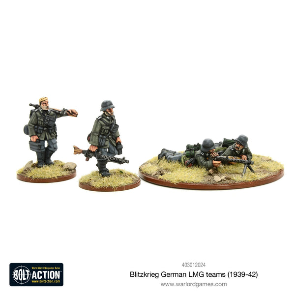 Bolt Action - Blitzkrieg German LMG teams (1939-42)
