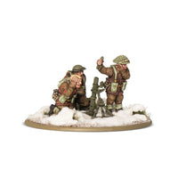 Bolt Action - British & Canadian Infantry (Winter) Medium Mortar Team