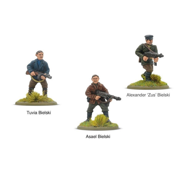 Bolt Action - The Bielski Brothers - Partisan Characters