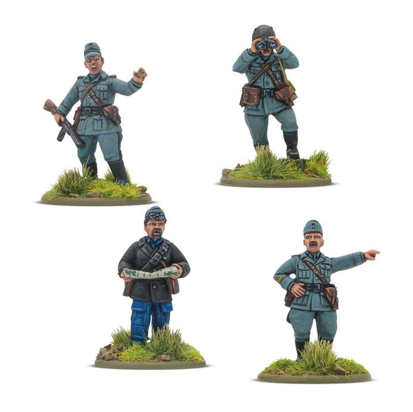 Bolt Action - Italian Army Platoon Commanders