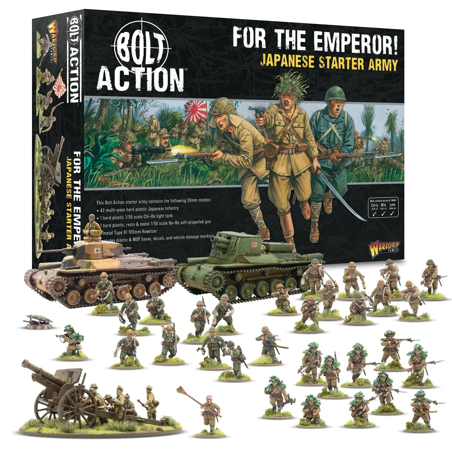 Bolt Action For the Emperor! Japanese starter army