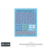 Bolt Action: 442nd Regimental Combat Team decal sheet