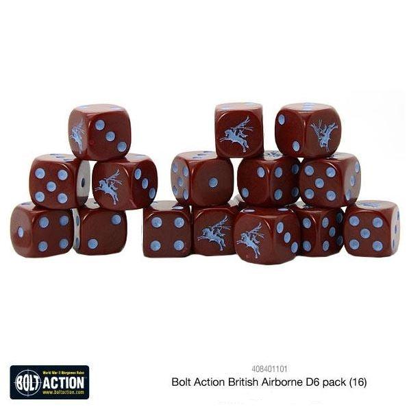 Bolt Action - D6 Dice Pack - British Airborne