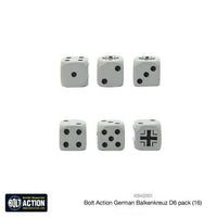 Bolt Action - D6 Dice Pack - German Balkenkreuz