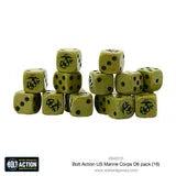 Bolt Action - D6 Dice Pack - US Marine Corps