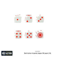 Bolt Action - D6 Dice Pack - Imperial Japanese