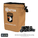 Bolt Action - Screaming Eagles D6 and dice bag