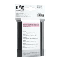Gamegenic Just Sleeves Japanese Size Black