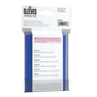 Gamegenic Just Sleeves Japanese Size Blue