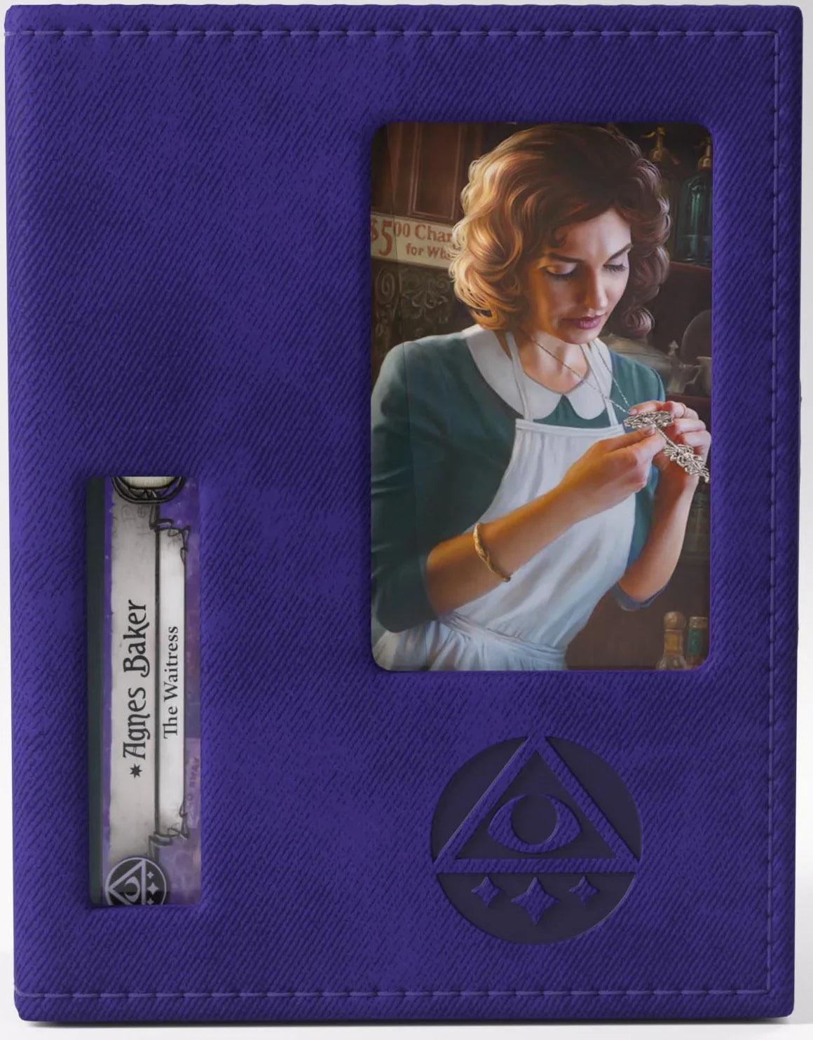 Gamegenic Arkham Horror Investigator Deck Tome Mystic (Purple)