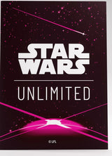 Gamegenic Star Wars Unlimited Art Sleeves - Card Back Magenta