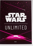Gamegenic Star Wars Unlimited Art Sleeves - Card Back Magenta