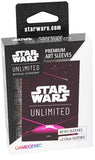 Gamegenic Star Wars Unlimited Art Sleeves - Card Back Magenta