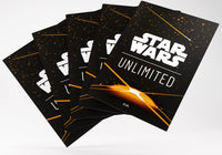Gamegenic Star Wars Unlimited Art Sleeves - Card Back Orange