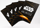 Gamegenic Star Wars Unlimited Art Sleeves - Card Back Orange