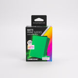 Gamegenic Matte Prime Card Sleeves Green (66mm x 91mm) (100 Sleeves Per Pack)