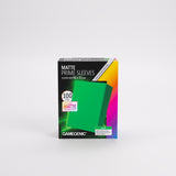 Gamegenic Matte Prime Card Sleeves Green (66mm x 91mm) (100 Sleeves Per Pack)
