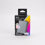 Gamegenic Matte Prime Card Sleeves Dark Gray (66mm x 91mm) (100 Sleeves Per Pack)
