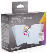 Gamegenic Prime Sleeves - Standard Card Game-Size Value Pack 200 (66mm x 91mm)
