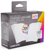 Gamegenic Matte Sleeves - Standard Card Game-Size Value Pack 200