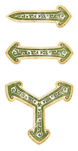 Gamegenic Arkham Horror Connector Tokens