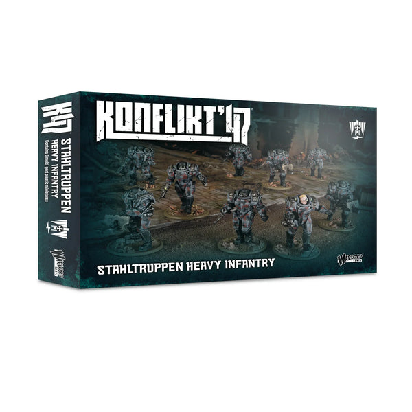 Konflikt '47 - Axis Stahltruppen Heavy Infantry - Pre-Order