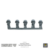 US Heavy Infantry Gas Mask Helmet Sprue