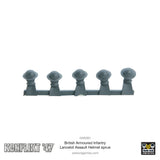 British Armoured Infantry Lancelot Assault Helmet sprue