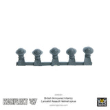 British Armoured Infantry Lancelot Assault Helmet sprue