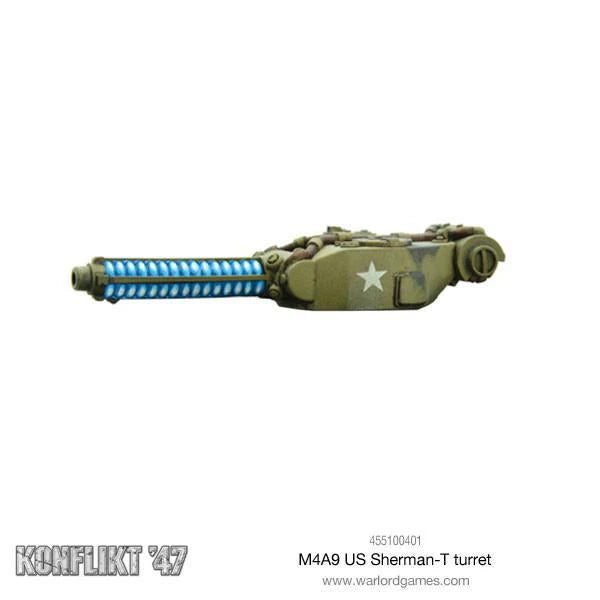 Konflikt ’47 M4A9-T Sherman Tesla Cannon Turret