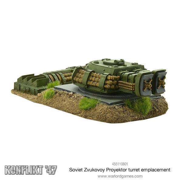 Konflikt ’47 Zvukovoy Proyektor turret emplacement