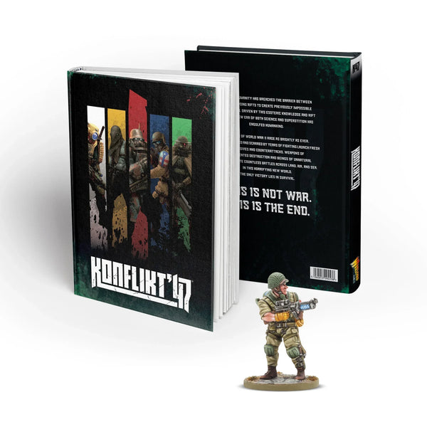 Konflikt '47 Rulebook: Free Limited Edition Figure: Reload! US Mini - Pre-Order