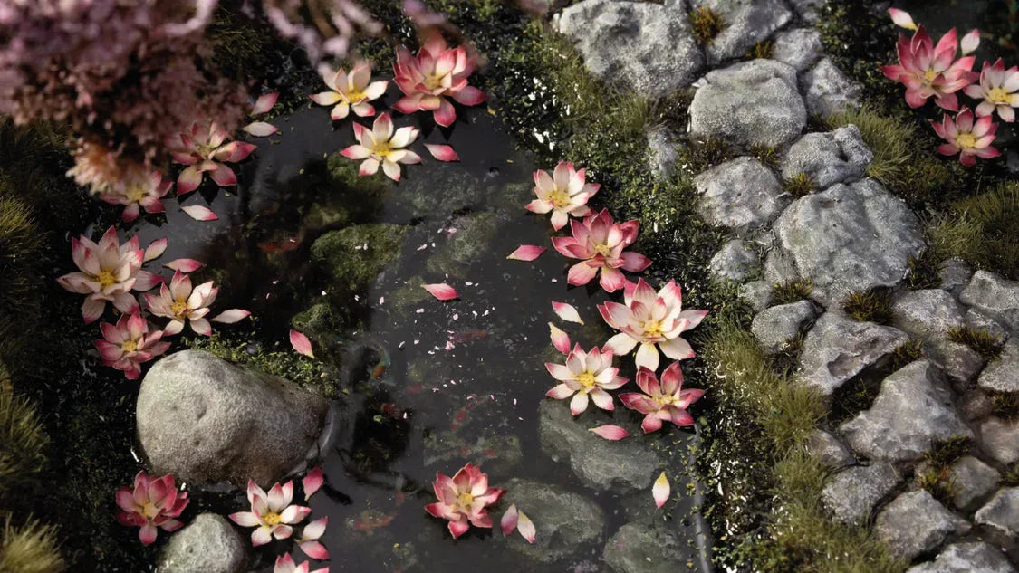 Gamers Grass - Lotus Flower Laser Plants