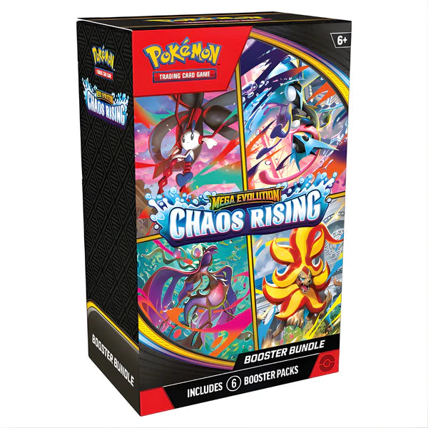 Pokemon TCG - Mega Evolution Chaos Rising Booster Bundle