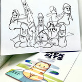 The Dick Sits - Coloring Book
