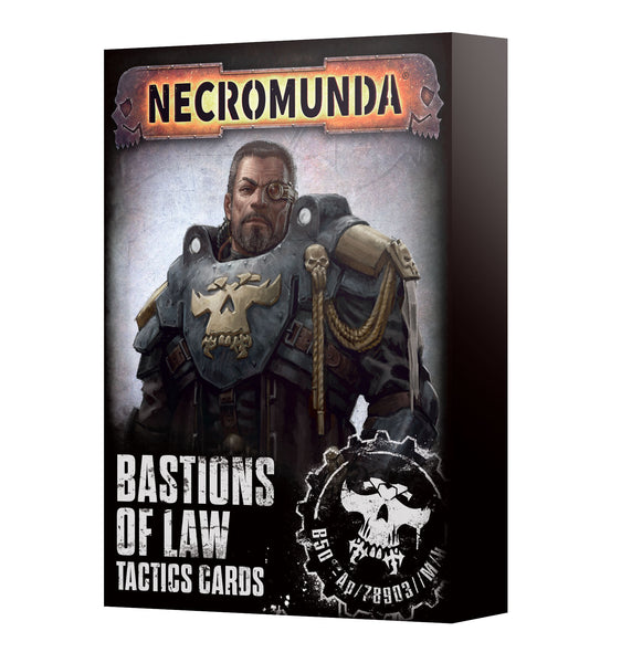 Necromunda: Bastions of Law Tactics Cards - Pre-Order