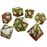 The Crooked Moon - Resin Dice